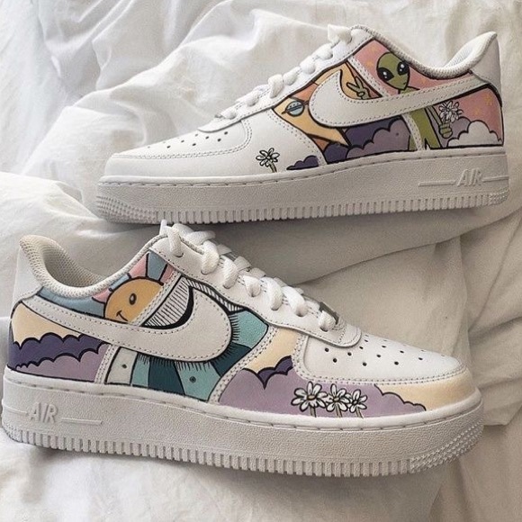 Custom painted Nike’s